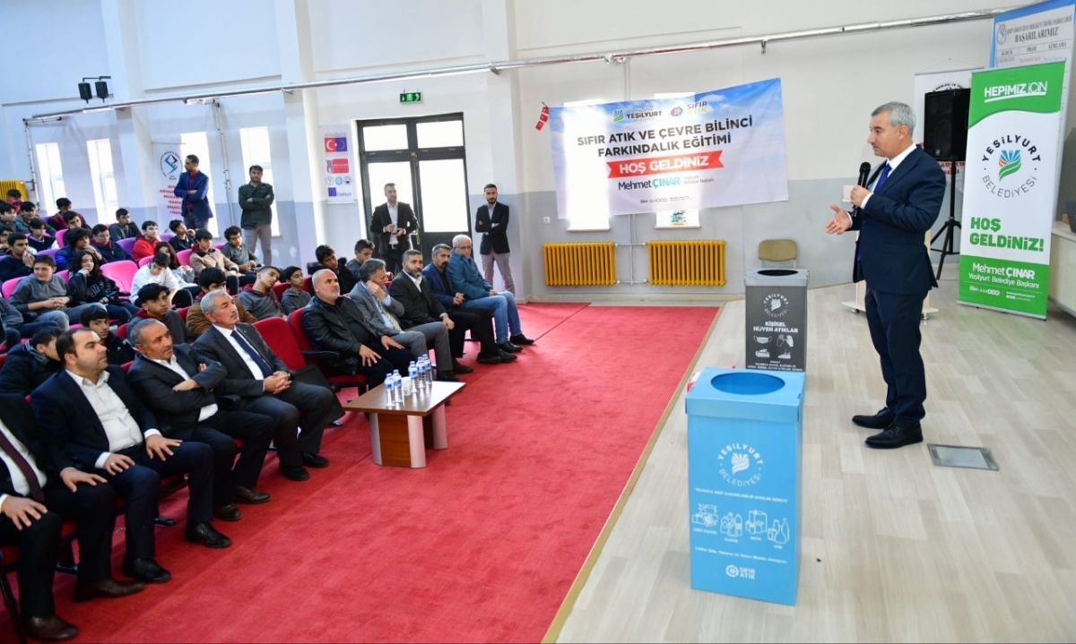 Lise öğrencilerine çevre  eğitimi