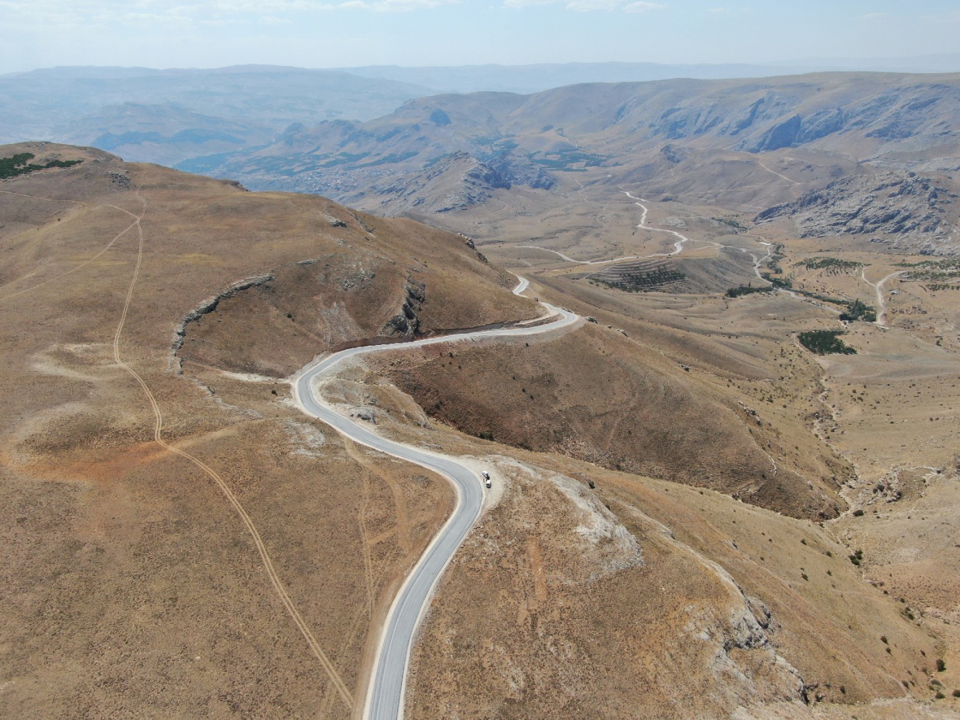  Uzunhasan Mahallesi'ne Güvenli ve Modern Yol