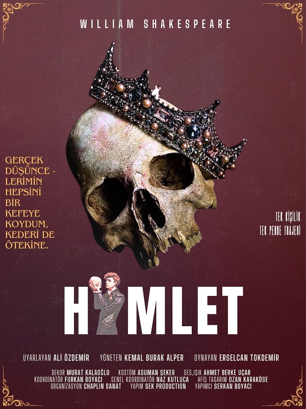Shakespeare’in Ölümsüz Eseri Hamlet, Malatya’da Sahne Alıyor!