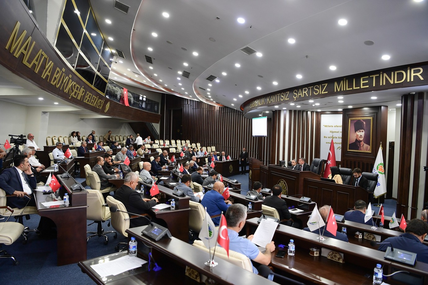 Malatya Büyükşehir Belediye Meclisi Ekim Ayı İlk Toplantısı Gerçekleştirildi