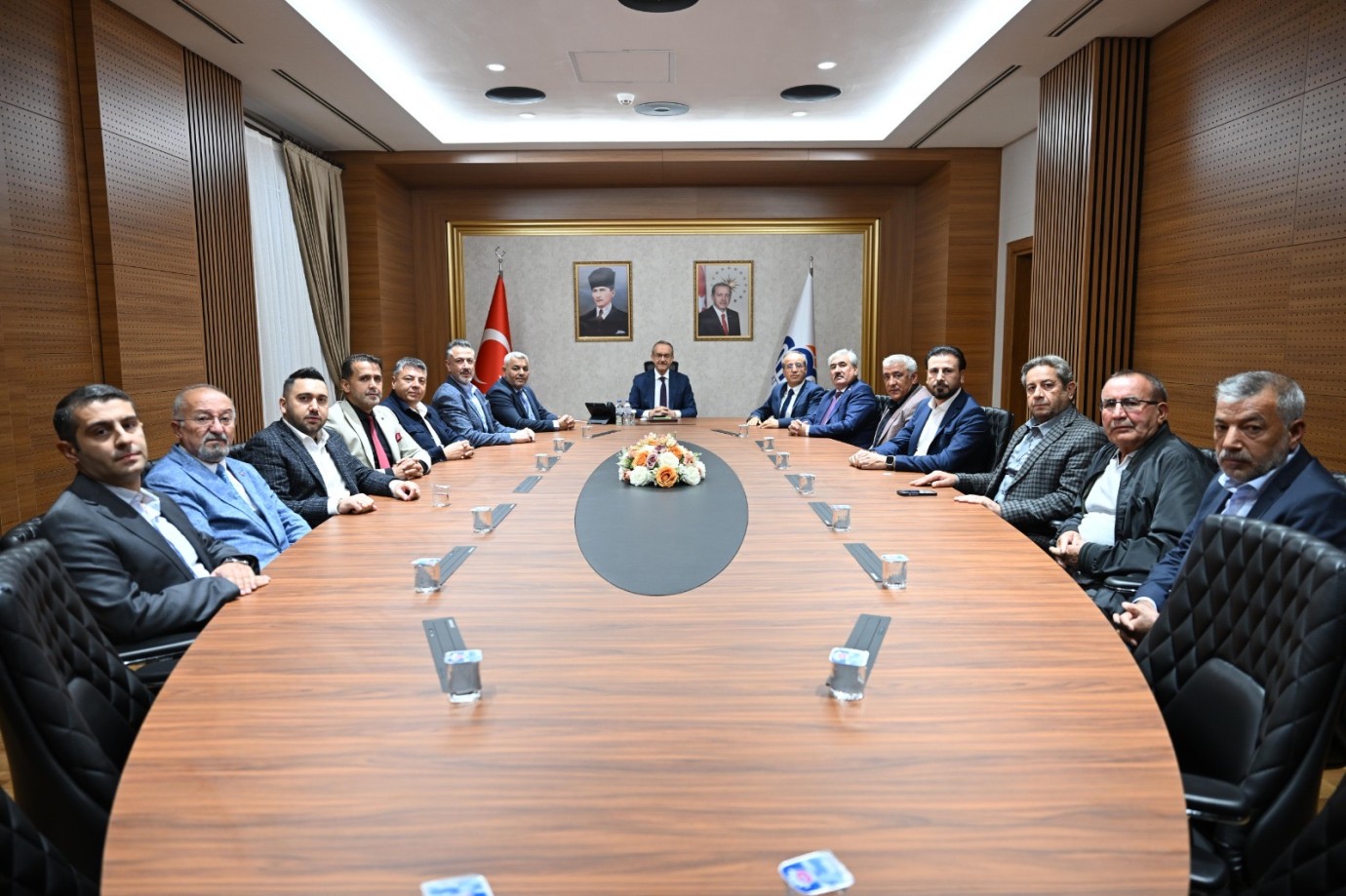 MTSO Heyeti, Vali Seddar Yavuz’u Ziyaret Etti