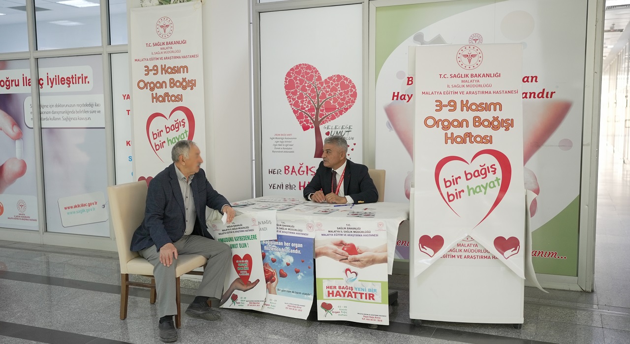 Malatya’da Organ Bağışı Haftası Etkinliklerine Büyük İlgi