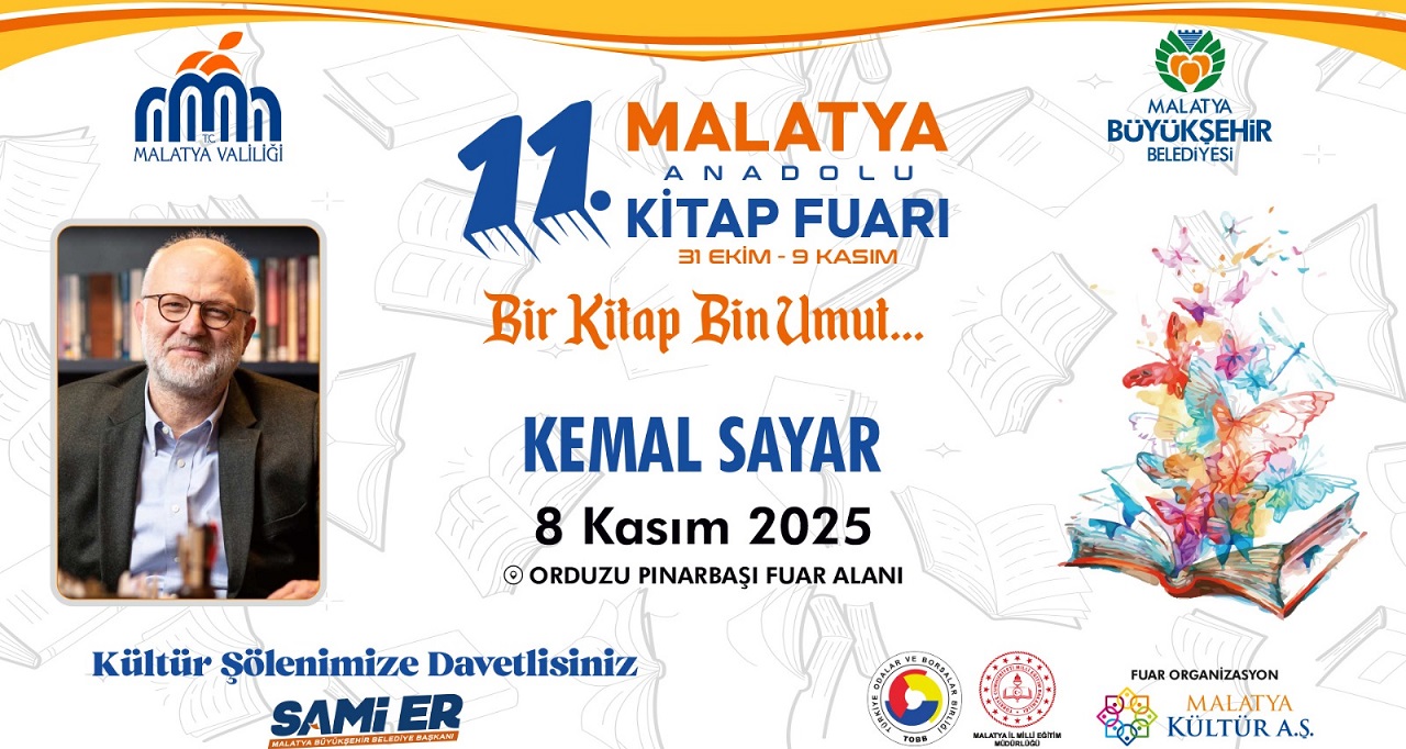 Onur Konuğu Prof. Dr. Kemal Sayar Malatya Kitap Fuarı’nda
