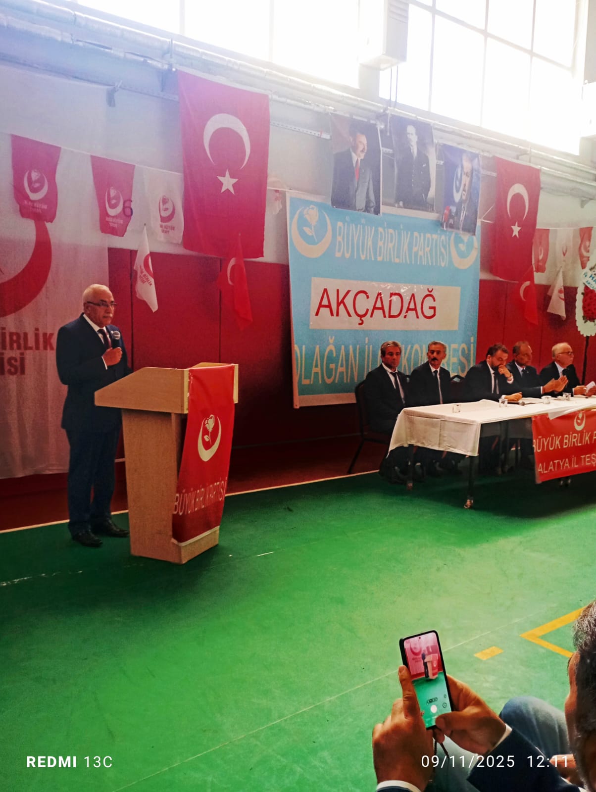 BBP Akçadağ İlçe Kongresi Coşkuyla Gerçekleştirildi: Hikmet Aladağ Başkan Seçildi