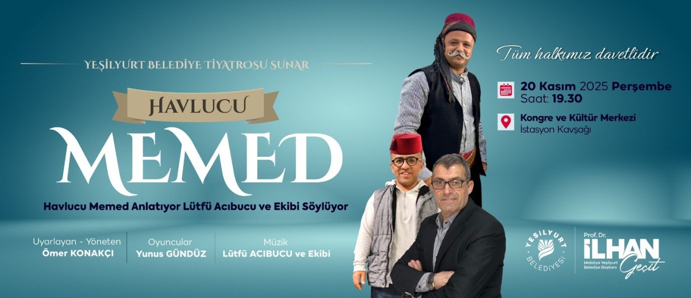 ''Havlucu Memed Anlatıyor, Lütfü Acıbucu ve Ekibi Söylüyor'' Etkinliği 20 Kasım Perşembe Günü!