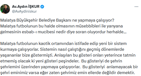 Aydın İşkur’dan Büyükşehir Belediyesi’ne Sert Tepki