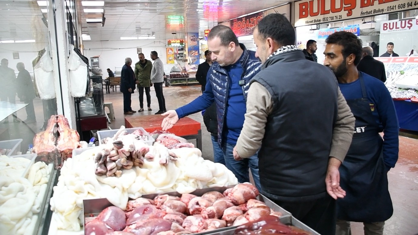 MAGİNDER’den Et ve Balık Pazarı Esnafına Ziyaret: “Temizlik ve Otopark Problemi Acilen Çözülmeli”