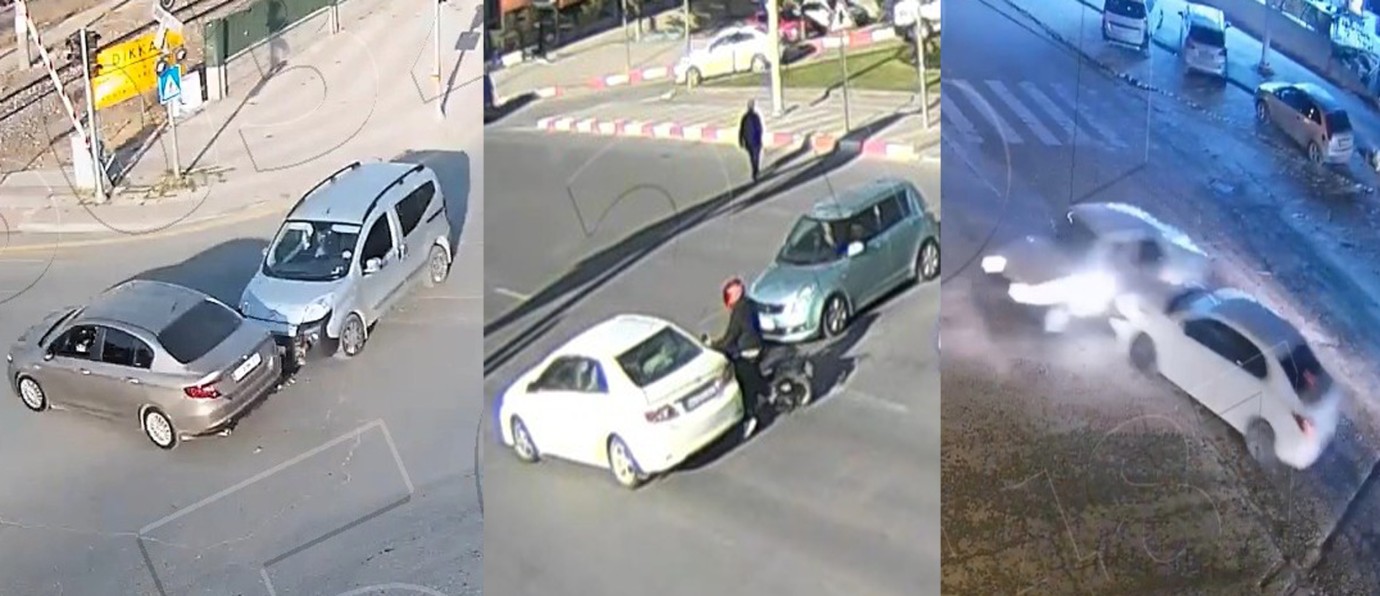 KGYS Kameralarına Yansıyan Trafik Kazaları