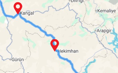 Hekimhan - Kangal Yolu Trafiğe Kapatıldı!