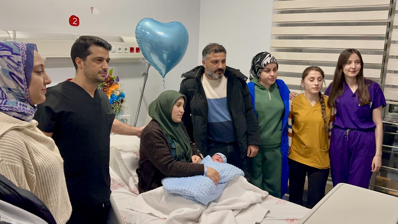 Malatya'da 2026 Yılının İlk Bebeği 