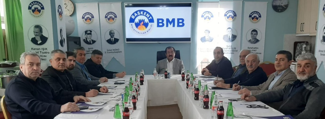 Başkent Malatyalılar Birliği’nden Malatya İçin Birlik ve Dayanışma Mesajı