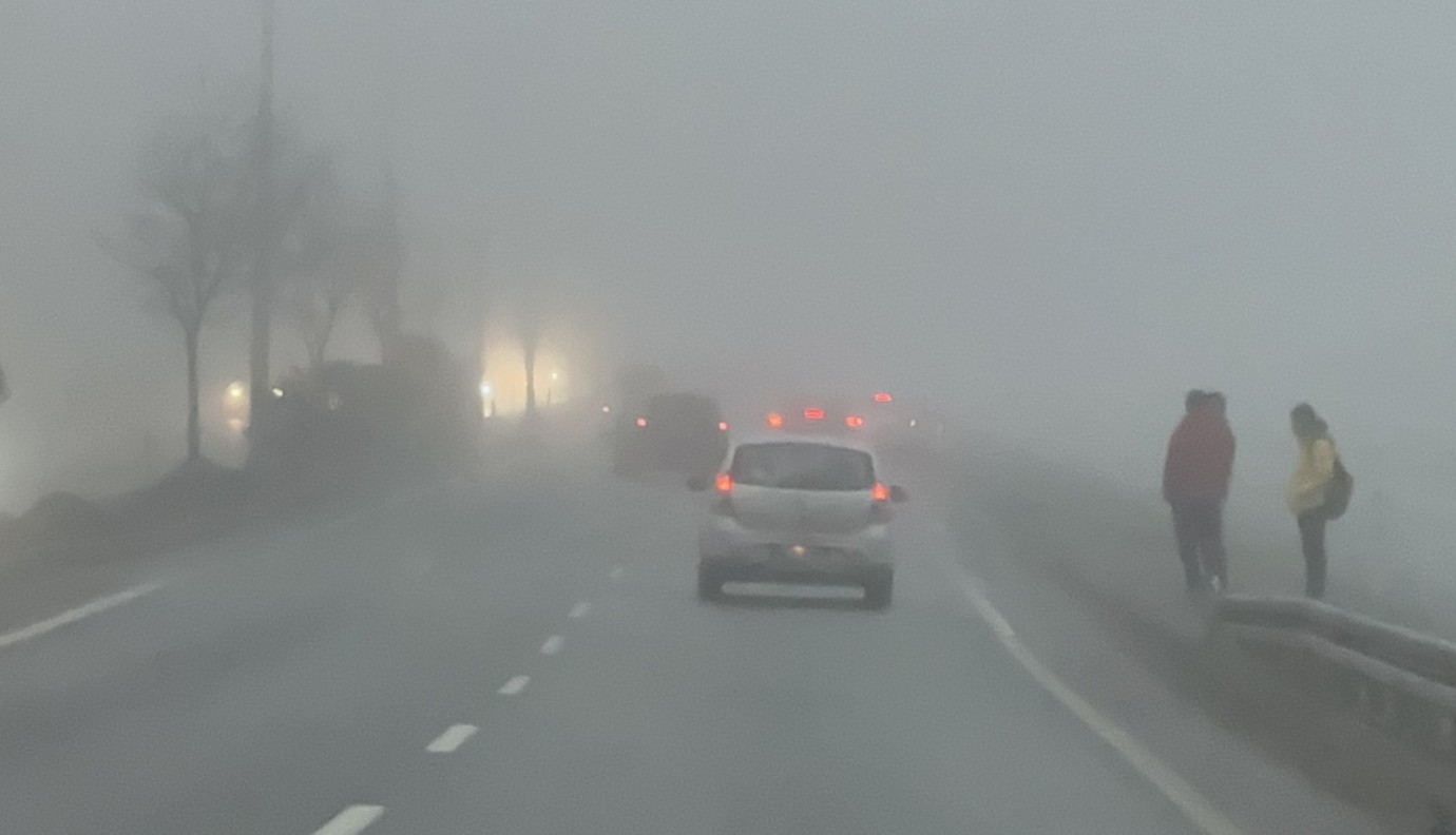 Malatya, Yeni Haftaya Sisli Hava İle Başladı