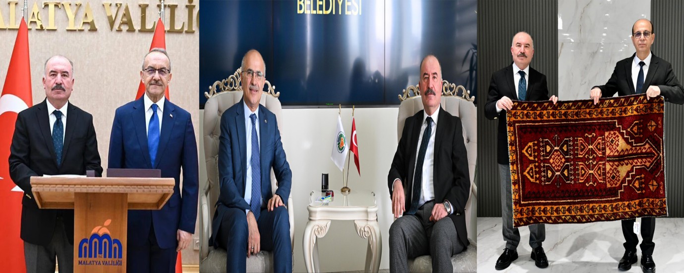 Çorum Valisi Ali Çalgan, Vali Seddar Yavuz, Sami Er Ve İlhan Geçit'i Ziyaret Etti