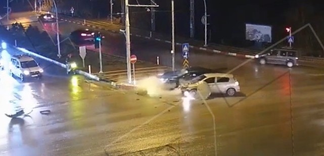 Malatya’da Kazalar KGYS Kameralarına Yansıdı