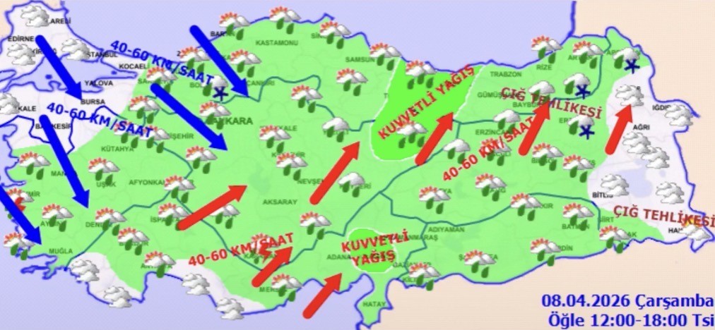 Meteoroji’den Malatya’da Zirai Don Ve Yağış Uyarısı!