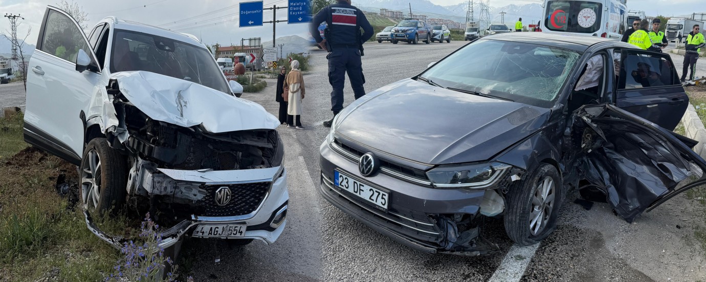 Malatya-Adıyaman Yolunda ki Kazada 3 Kişi Yaralandı!