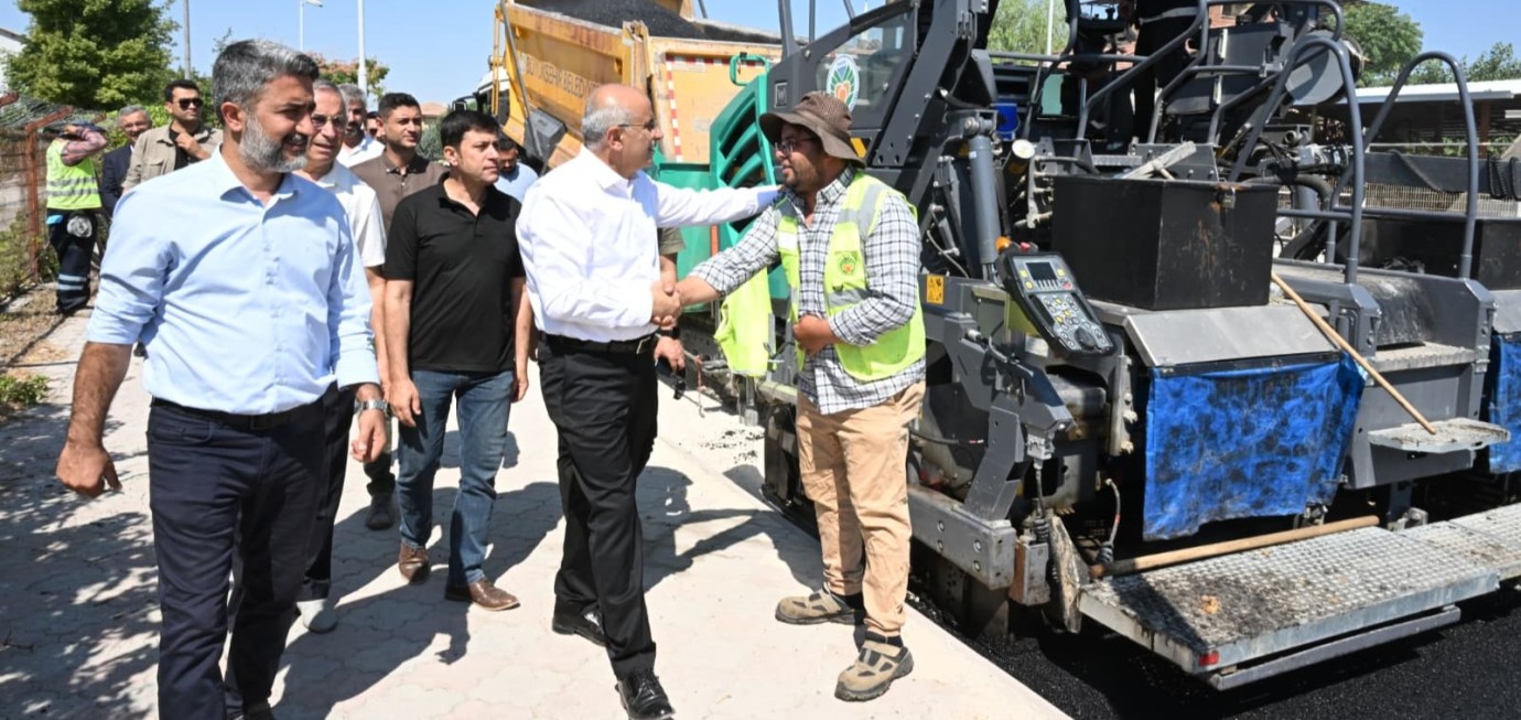 Sami Er Yeşiltepe'de Yol Ve Altyapı Çalışmalarını İnceledi