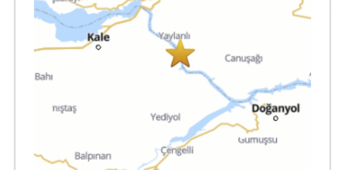 Elazığ’da 4.0 Büyüklüğünde Deprem, Malatya’da da Hissedildi