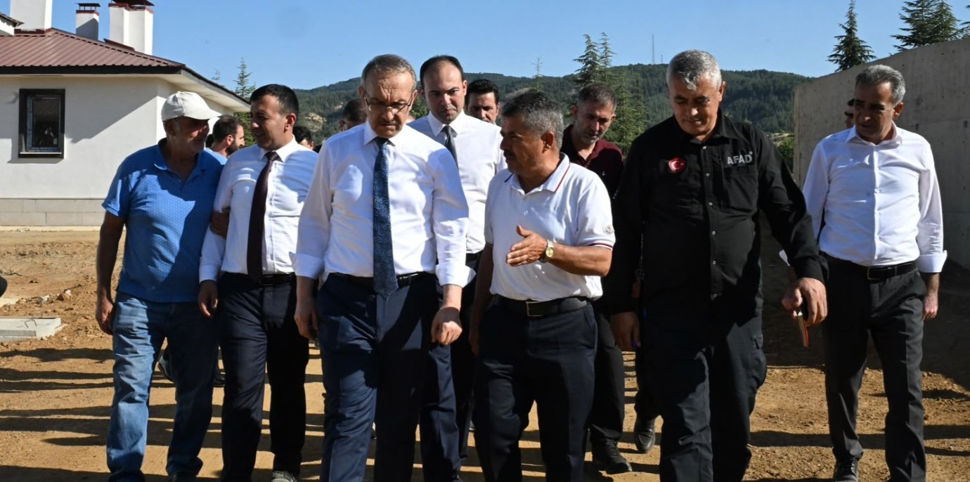 Vali Seddar Yavuz, Pütürge’de İncelemelerde Bulundu