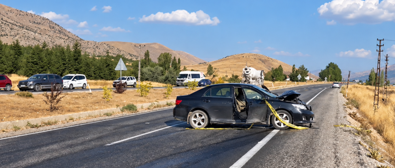 Motosiklet Kazasında Sürücü Hayatını Kaybetti
