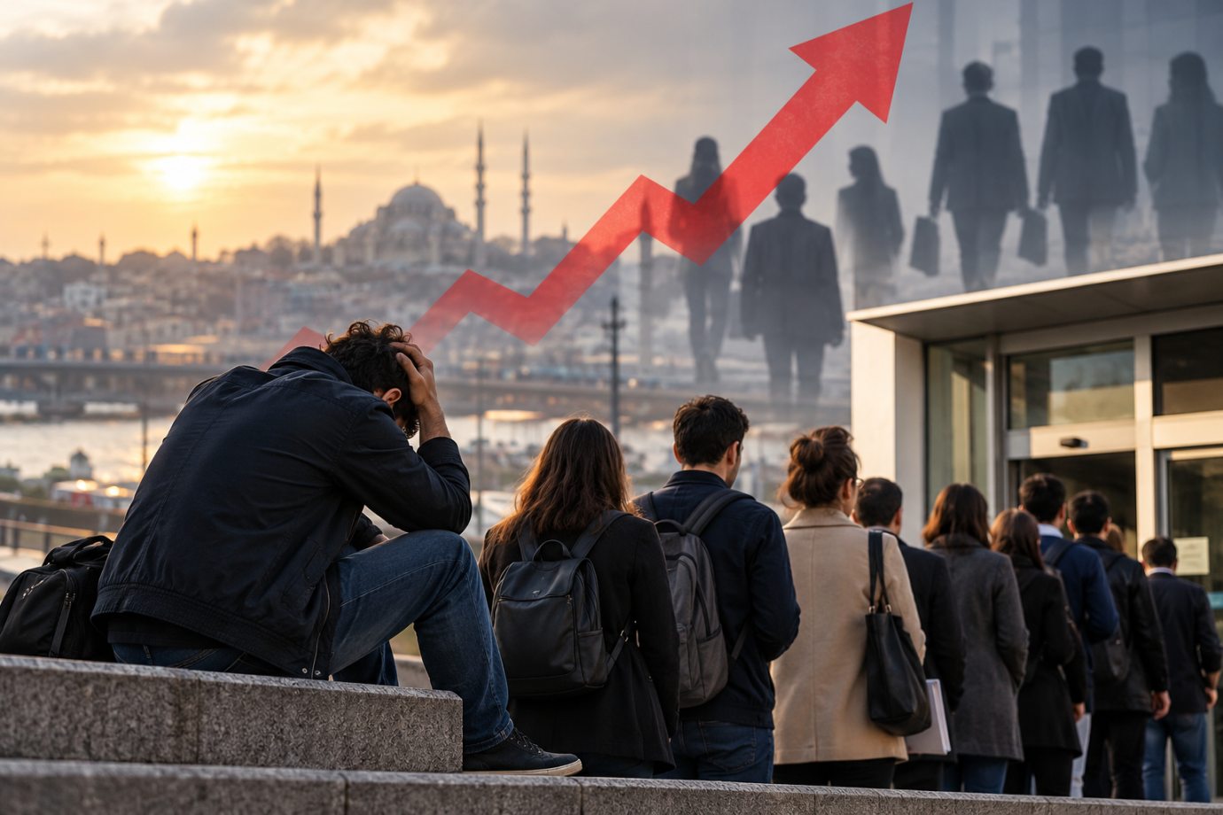 Bir ayda 198 bin kişi daha işsiz kaldı