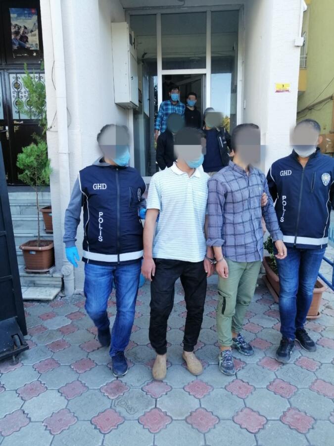 MALATYA’DA 11 AFGAN UYRUKLU GÖÇMEN YAKALANDI