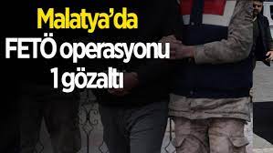Malatya'da FETÖ operasyonu: 1 gözaltı    