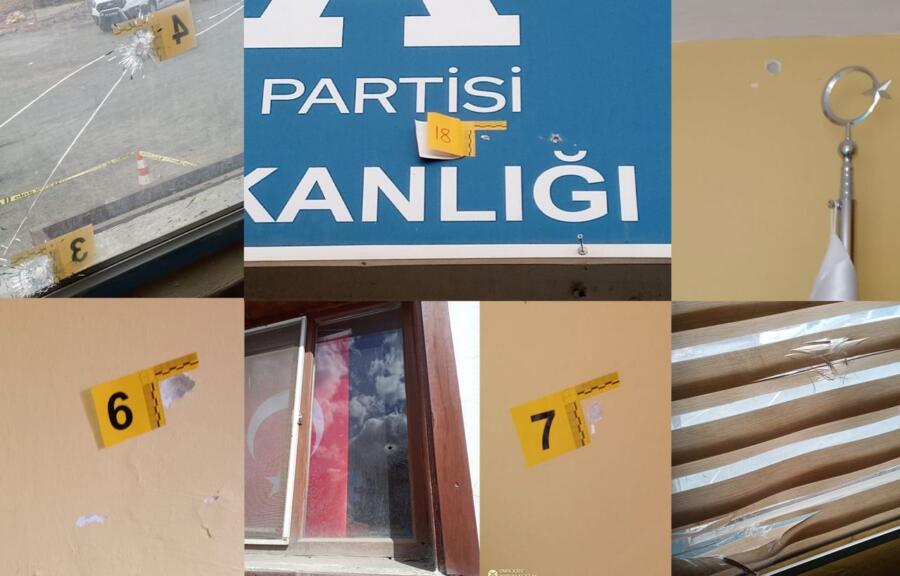 DEVA PARTİSİ’NE SİLAHLI SALDIRI
