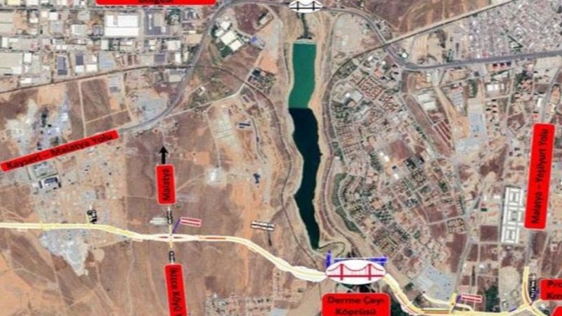 Beylerderesi üzerine yapılacak yeni viyadüğün güzergahı açıklandı 