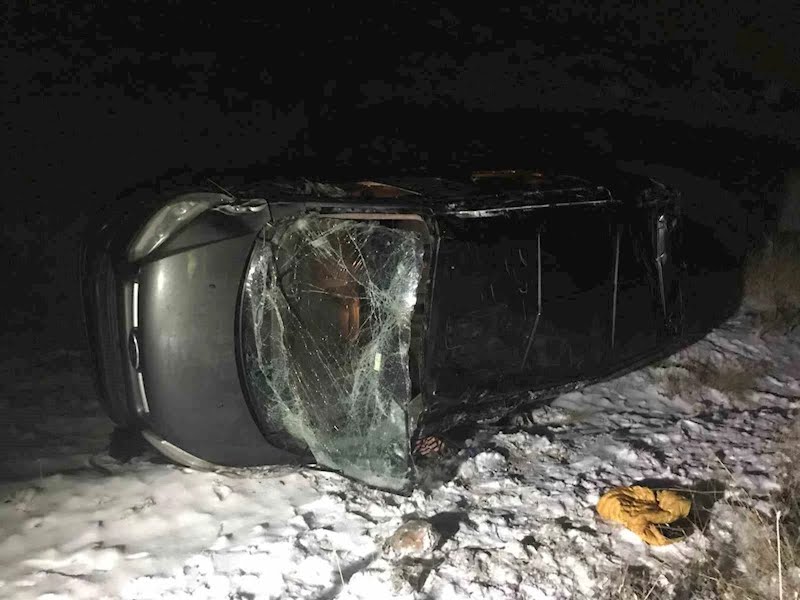 Erkenek Rampasında Trafik Kazası: 3 Yaralı