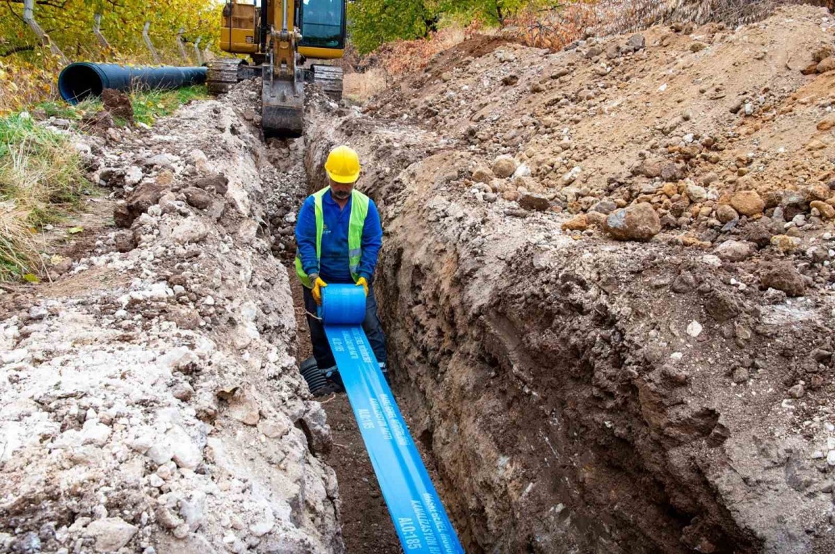 MASKİ’den Deprem Bölgesine Altyapı : Ören Mahallesi’ne 3.400 Metrelik İçme Suyu Hattı