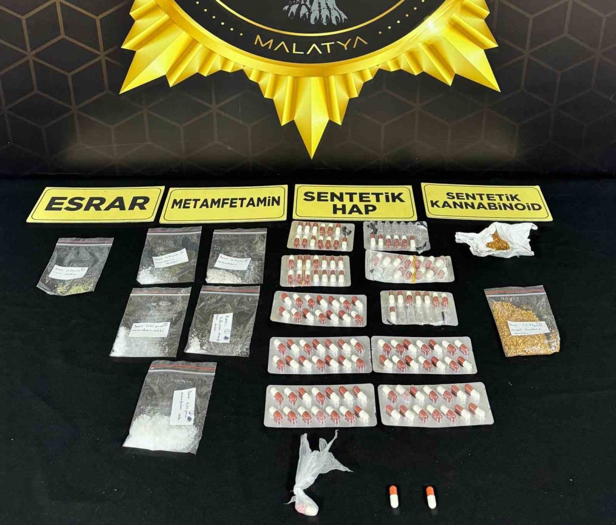 Malatya’da Uyuşturucu Operasyonu: 8 Sokak Satıcısı Tutuklandı