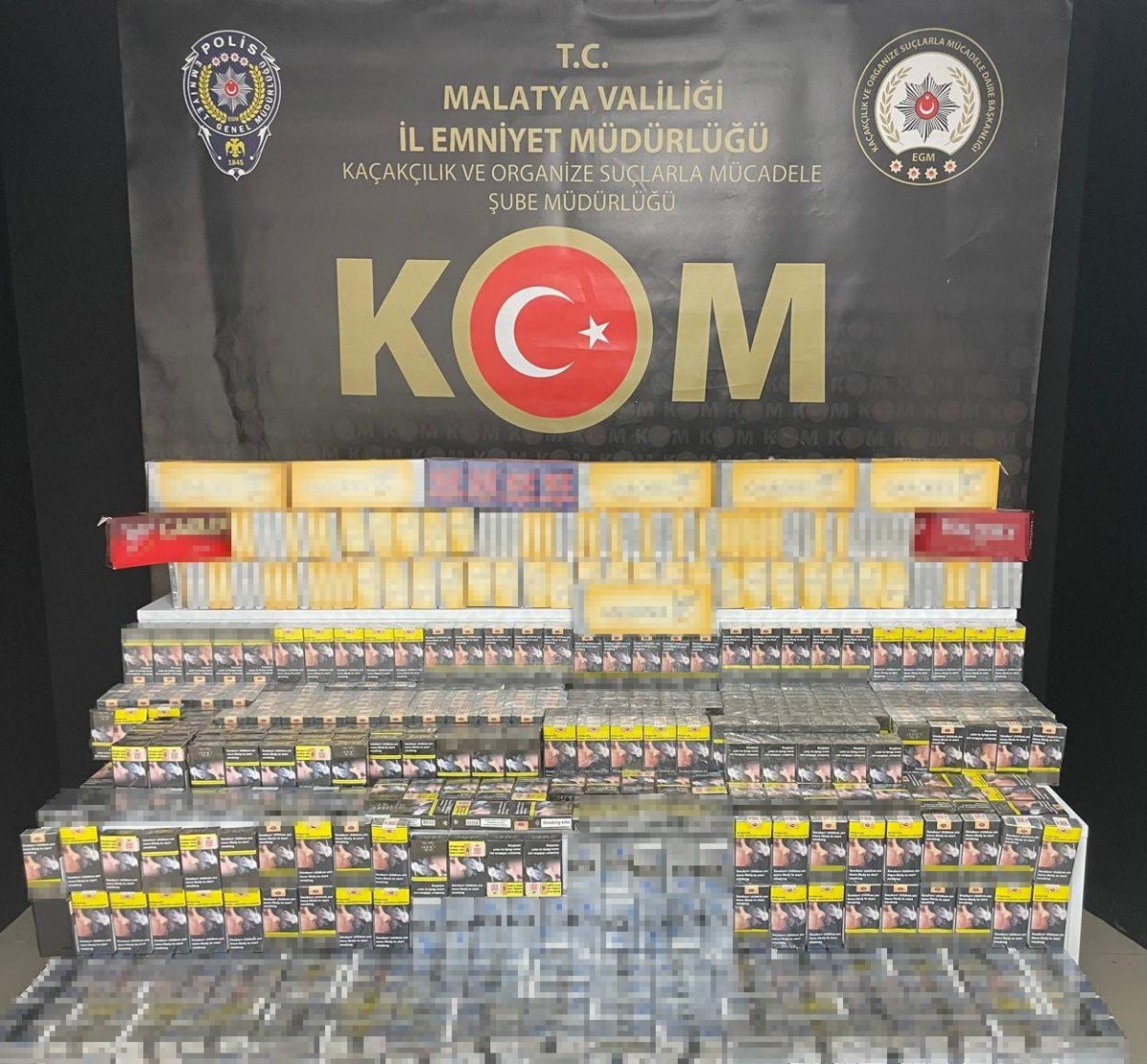 Malatya’da kaçakçılık operasyonu