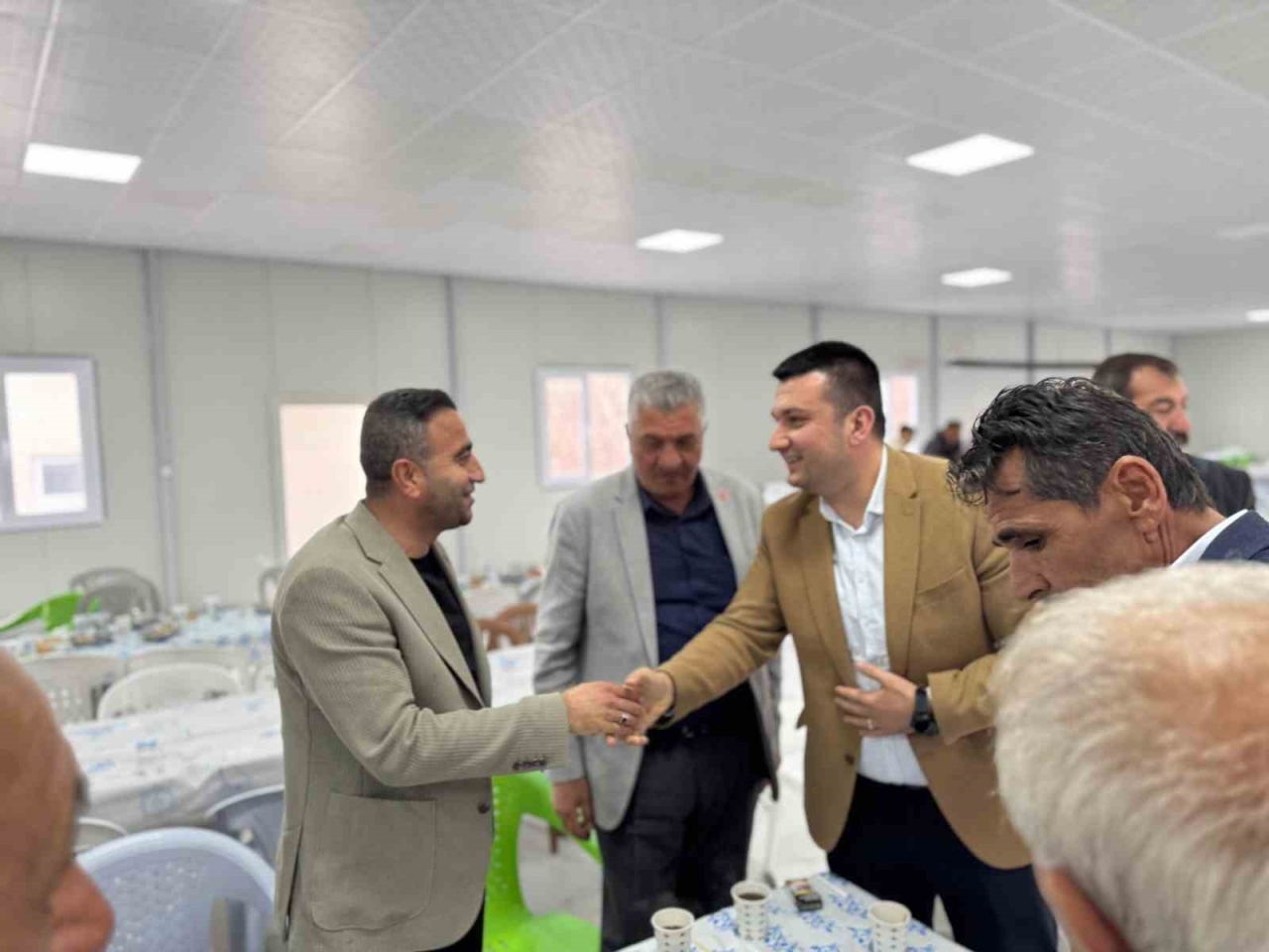 Akçadağ’da bayramlaşma töreni
