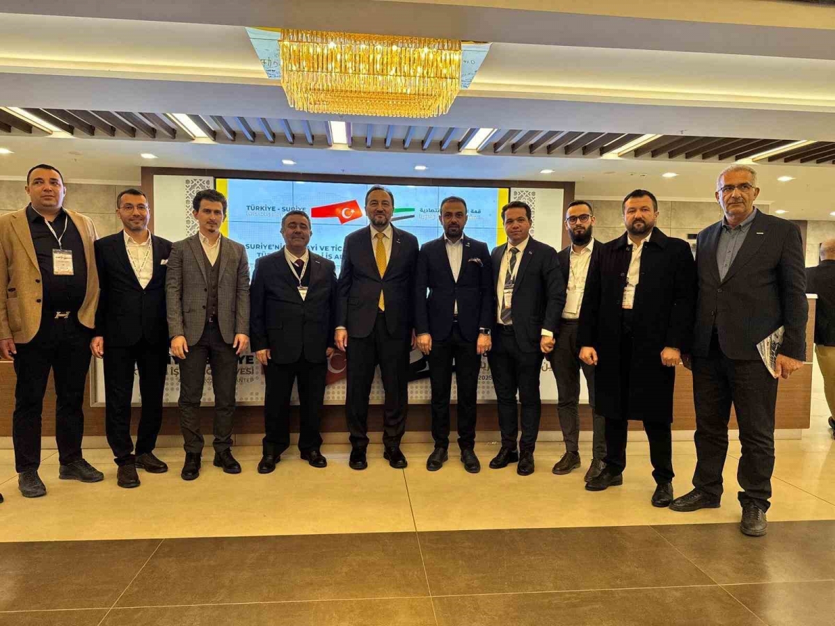 MÜSİAD Malatya, Türkiye-Suriye ekonomik iş birliği Zirvesi’nde temaslarda bulundu