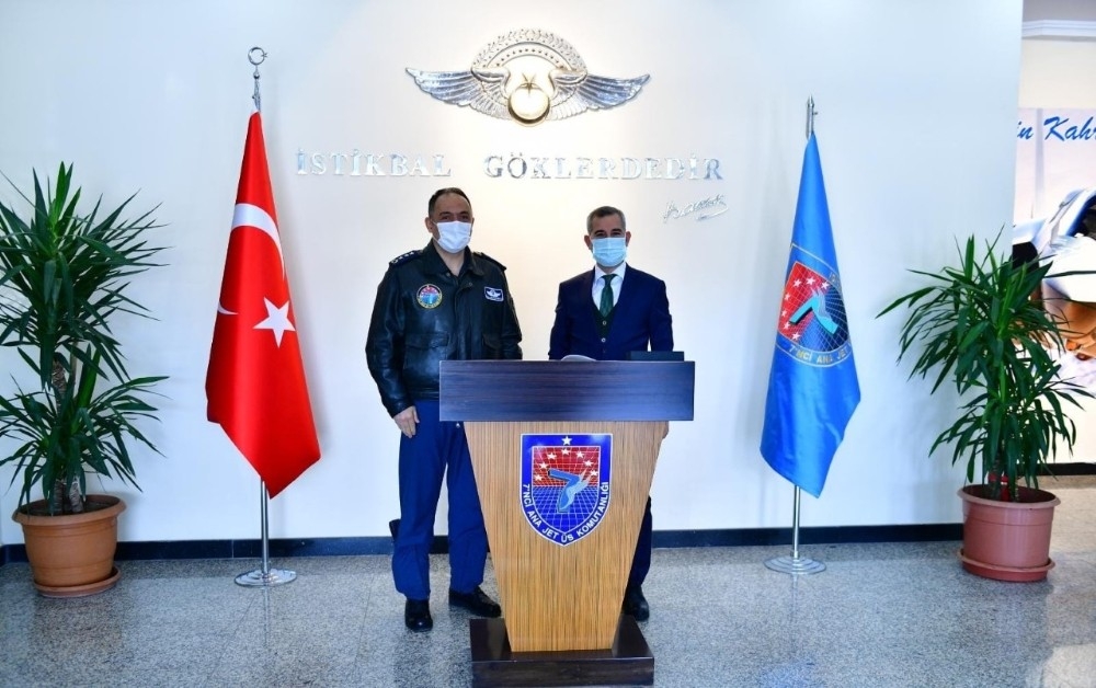 Başkan Çınar’dan Komutan Koltukoğlu’na hayırlı olsun ziyareti