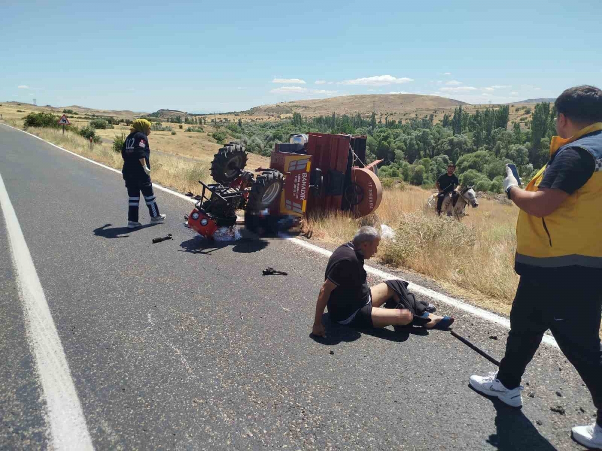Malatya’da çapa motoru devrildi: 1 ölü, 1 ağır yaralı