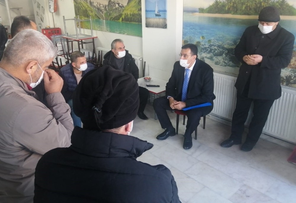 Tüfenkci’den taksici esnafına ziyaret