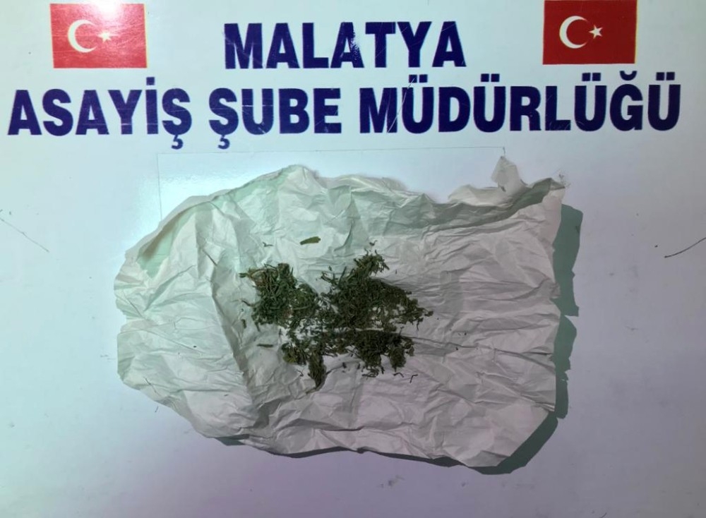 Malatya’da uyuşturucu operasyonu: 2 tutuklama