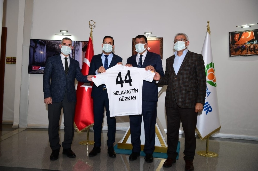Yeni Malatyaspor’dan  Başkan Gürkan’a ziyaret