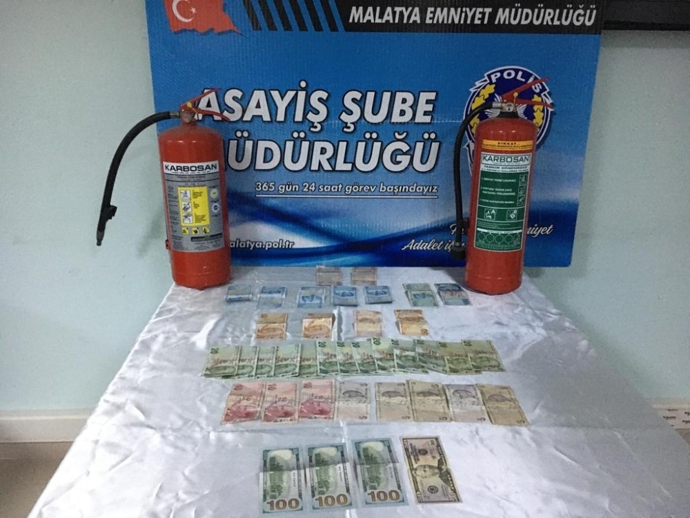 Yangın tüpünü değiştirmek bahanesiyle dolandırıcılık