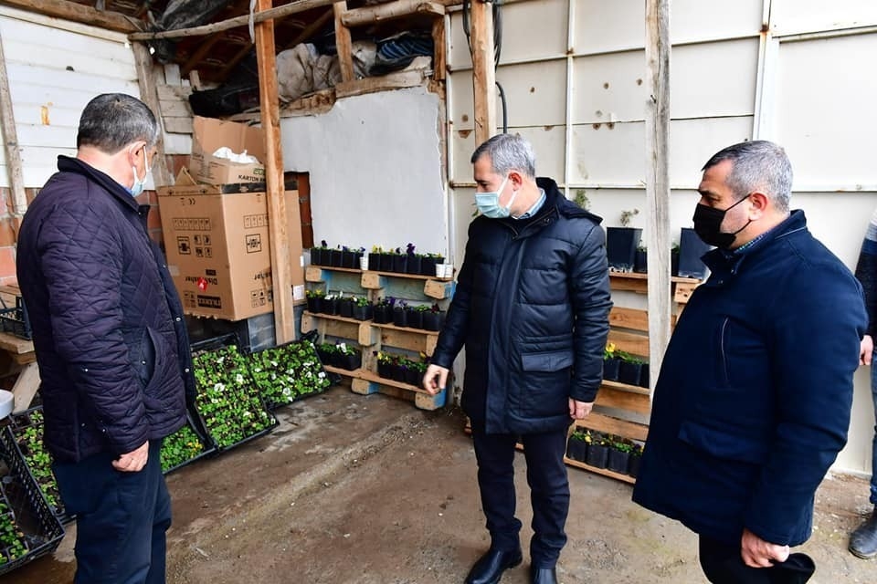 Yeşilyurt’te 2021 yılında 200 bin sebze ve meyve fidanı dağıtılacak