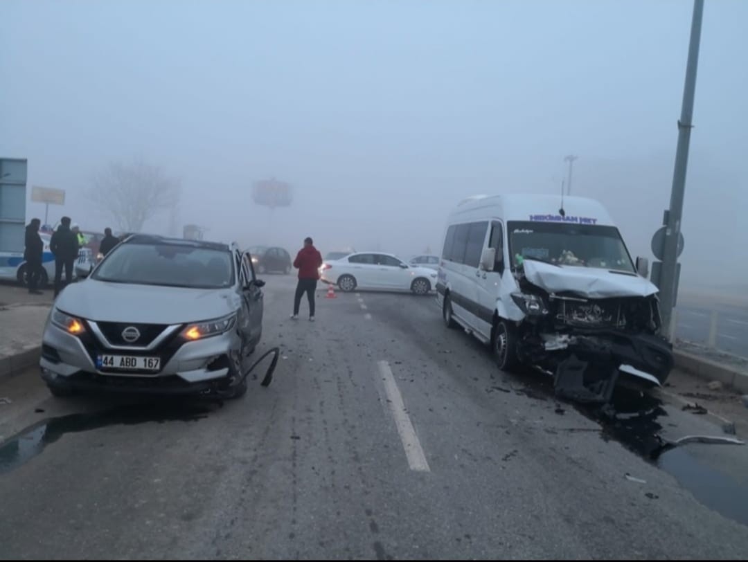 Malatya’da sis kazalara neden oluyor