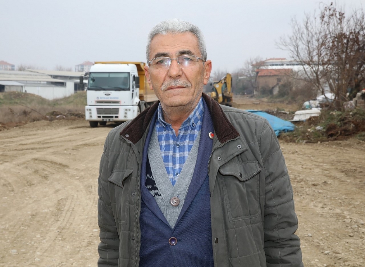 Battalgazi’de yeni imar yolu açma çalışmaları sürüyor
