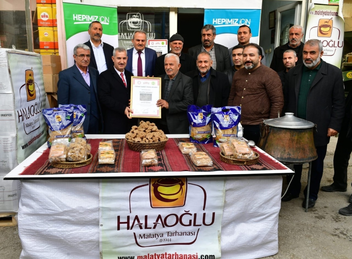 Yeşilyurt’ta coğrafi işaret tescil belgeleri esnaflarla buluşturuluyor