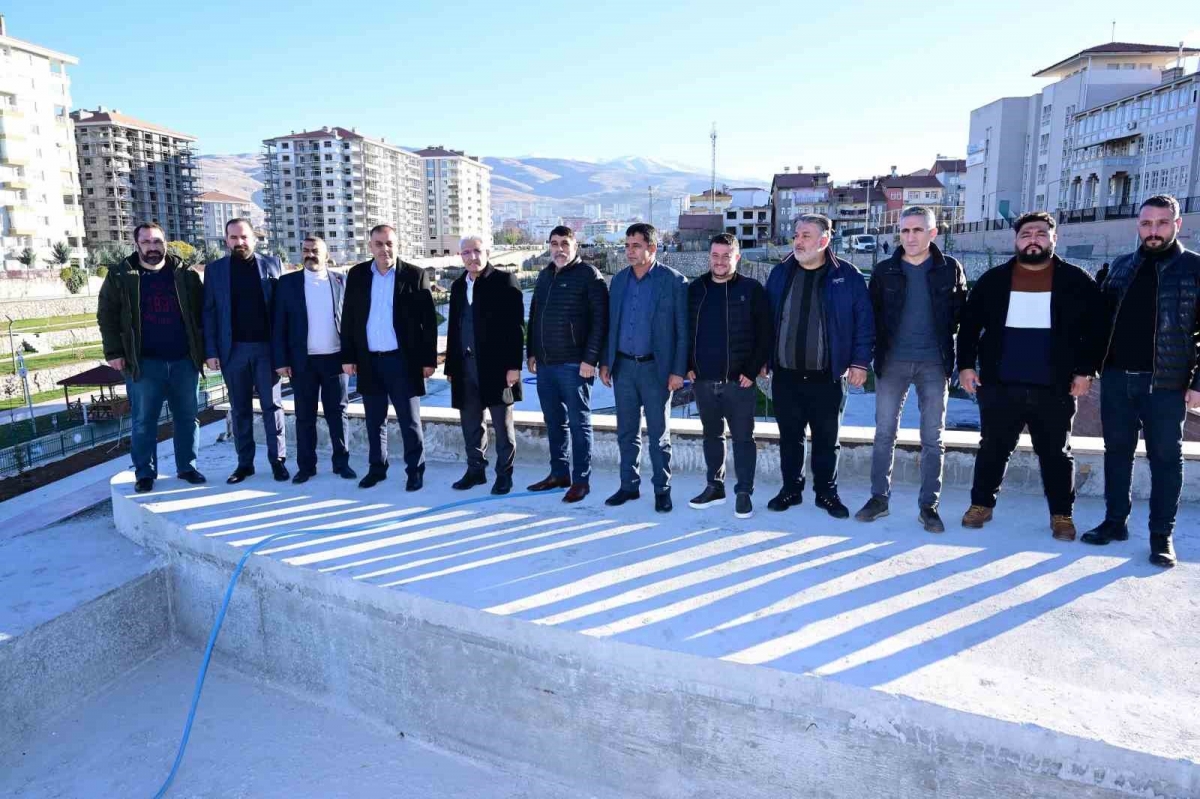 MHP Malatya teşkilatı Başkan Güder’in yatırımlarını gezdi